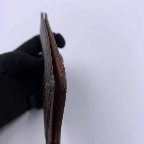 ❗️Sold❗️LOUIS VUITTON Monogram Canvas Bifold Card Case ID Case card holder - Picture 7 of 17